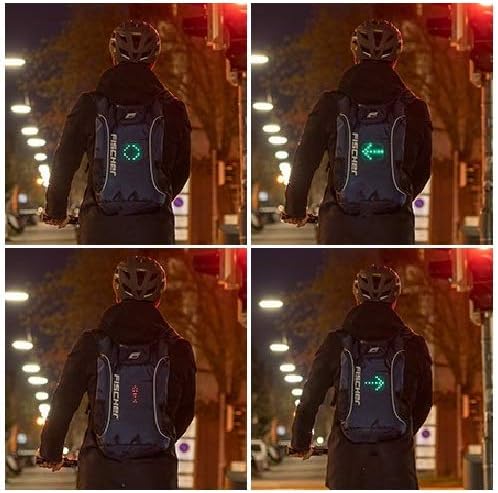 Ejemplos de señales luminosas de la mochila Fischer