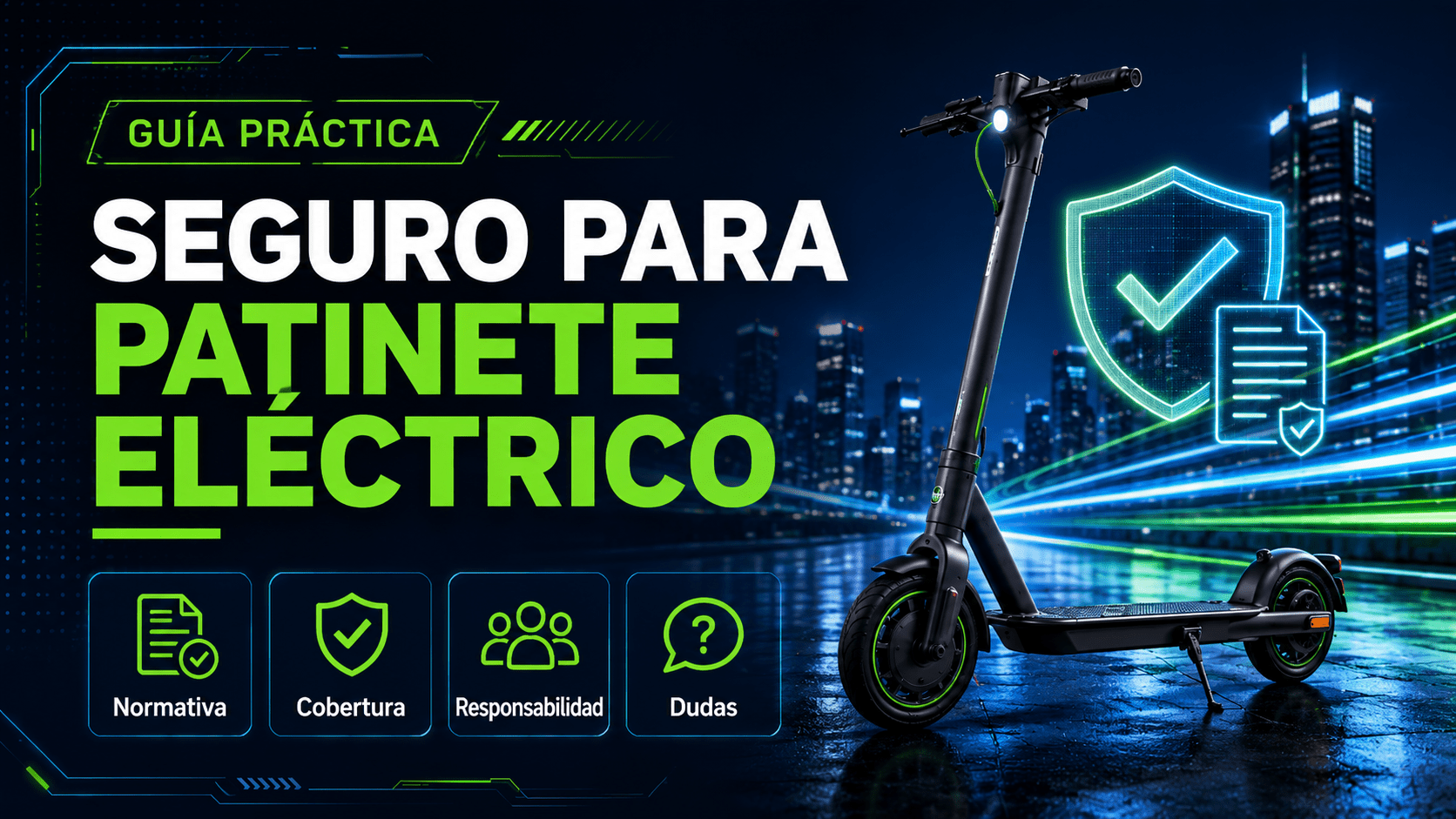 Seguro para patinete eléctrico