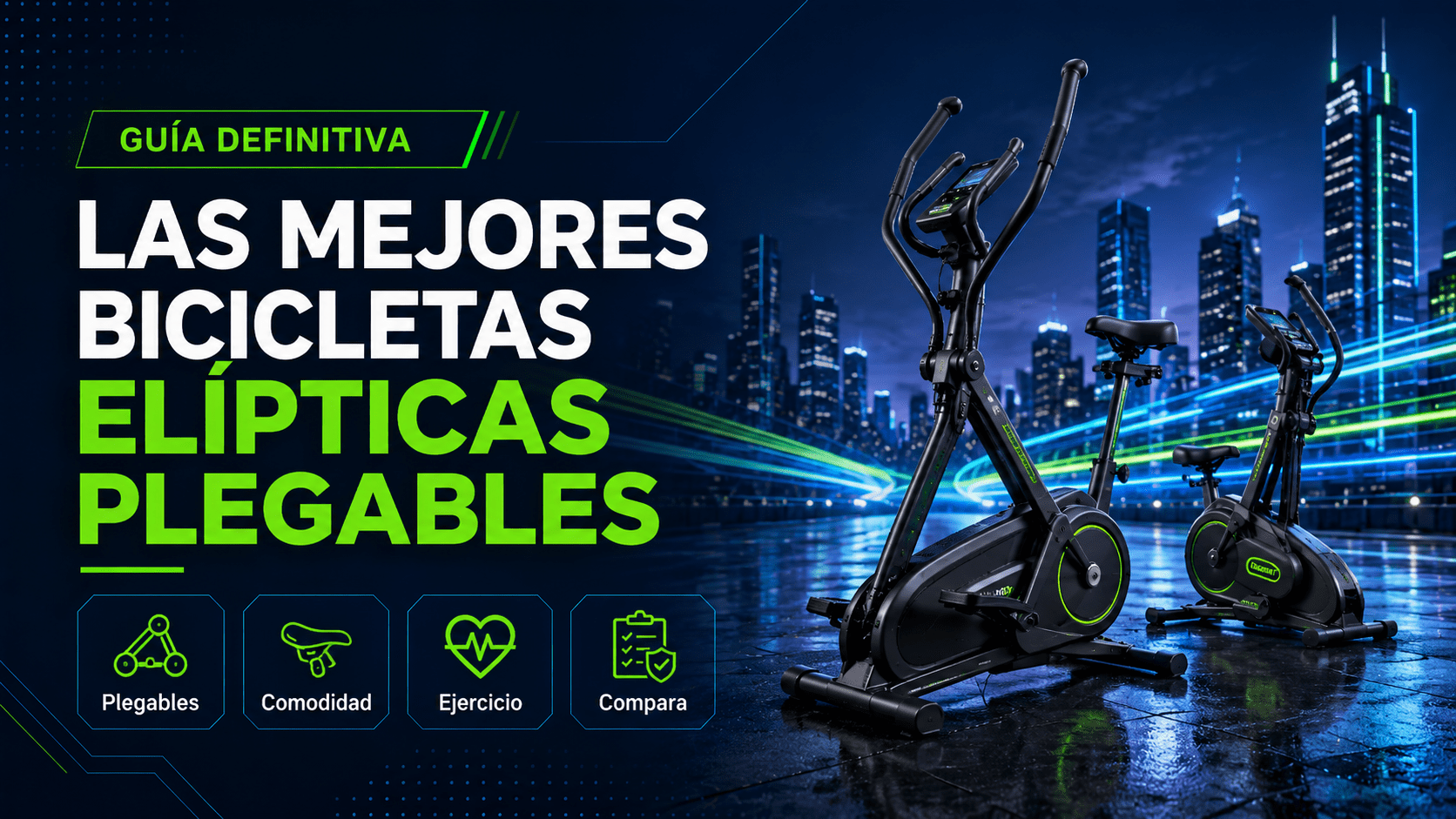 Bicicletas elípticas plegables