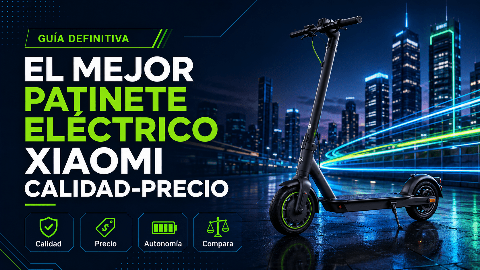 Patinete eléctrico Xiaomi calidad-precio