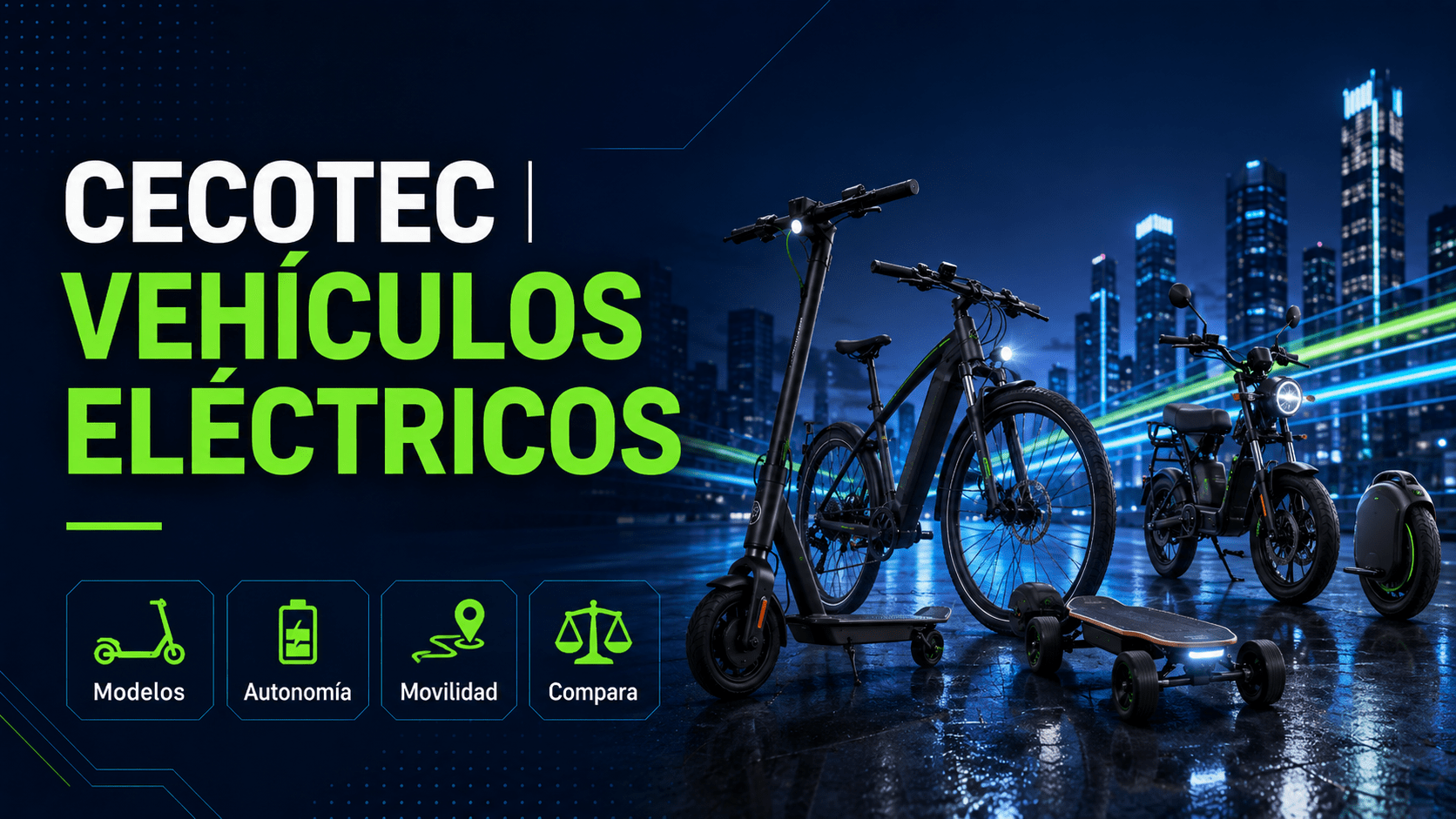 Cecotec vehículos eléctricos