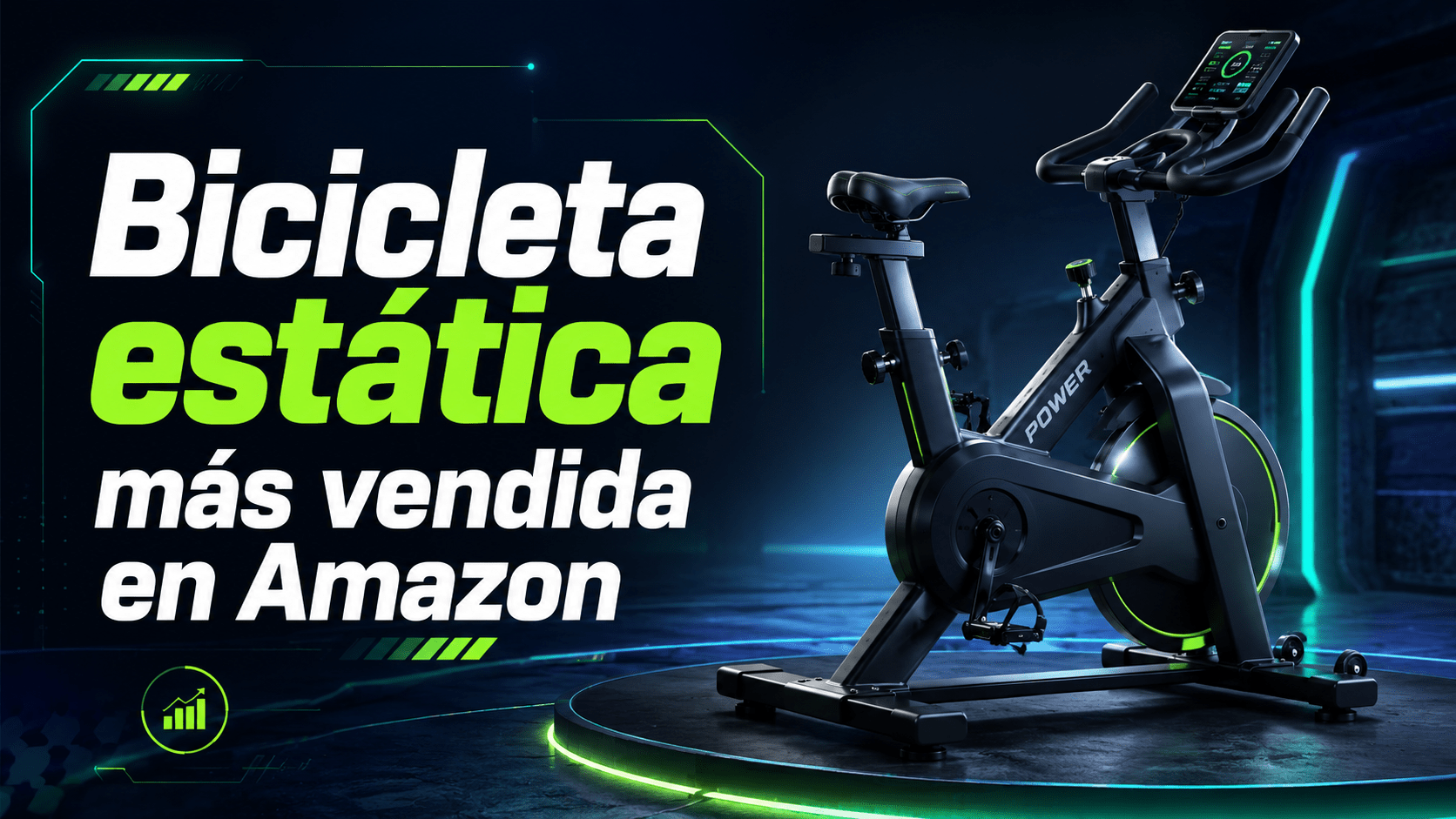Bicicleta estática más vendida en Amazon