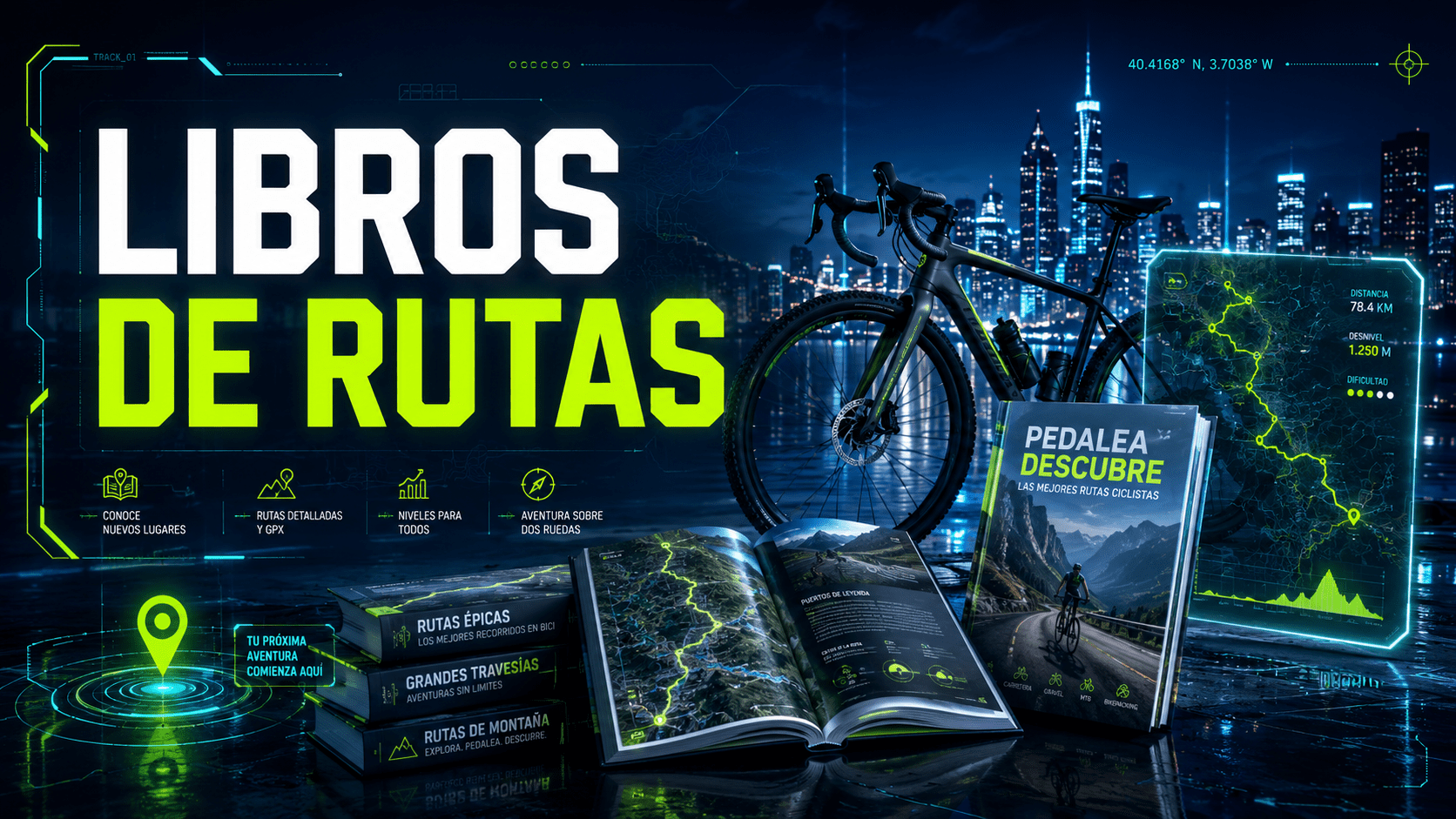 Libros de rutas en bicicleta