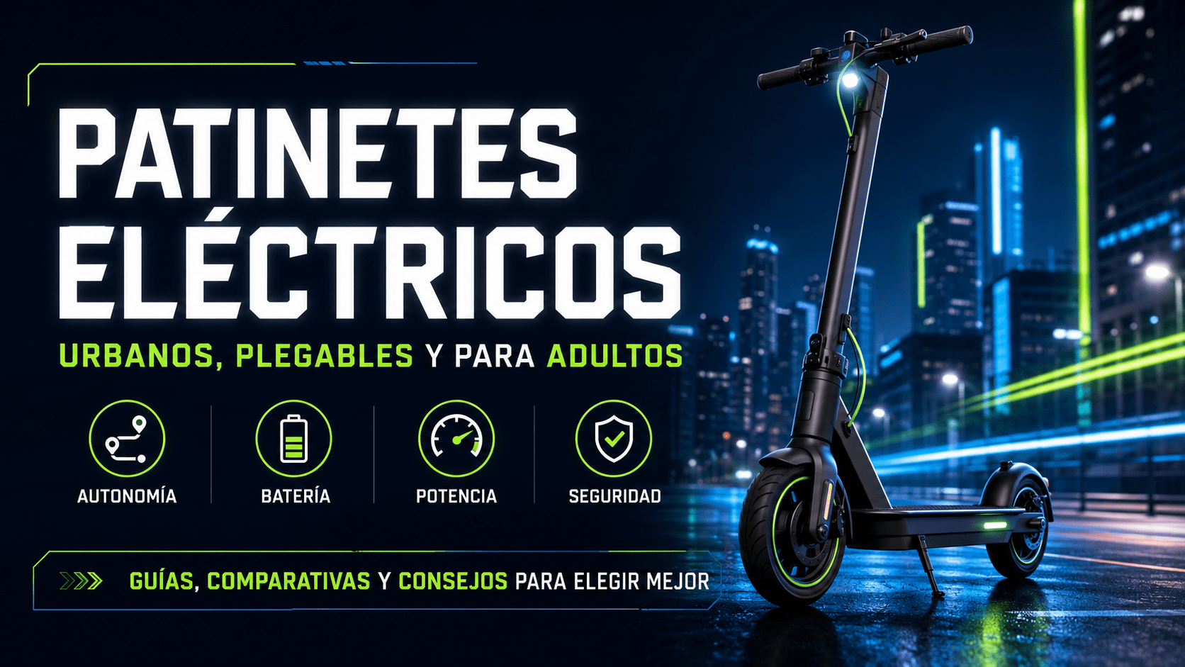 Patinetes eléctricos Patinetes eléctricos urbanos para adultos