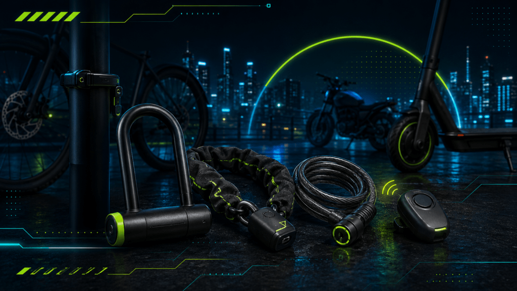 Accesorios tecnológicos para bicicletas y patinetes
